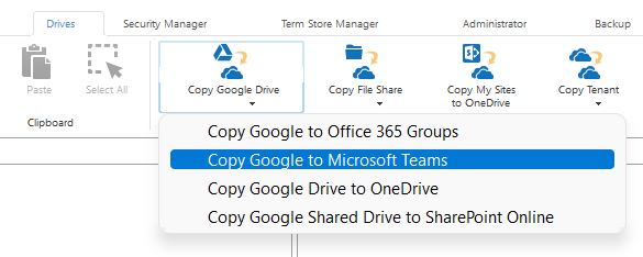 copy google to microsoft teams00001