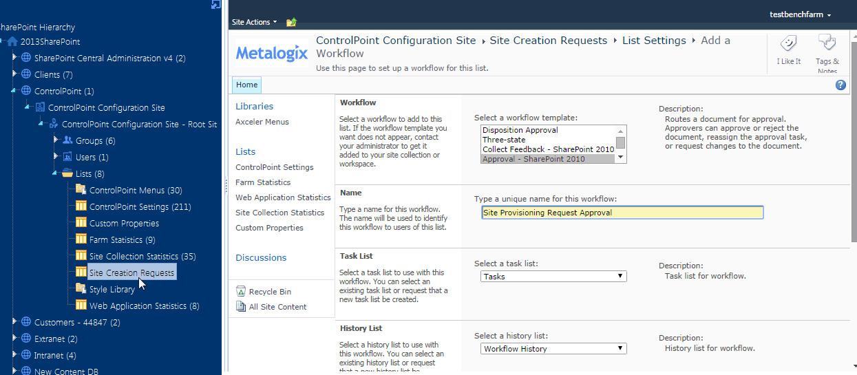 SP Approval Workflow