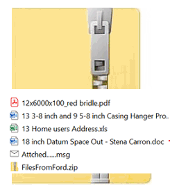 Zip file Contents