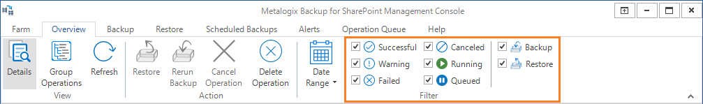 Backup_Restore_Overview_Ribbon_Filter