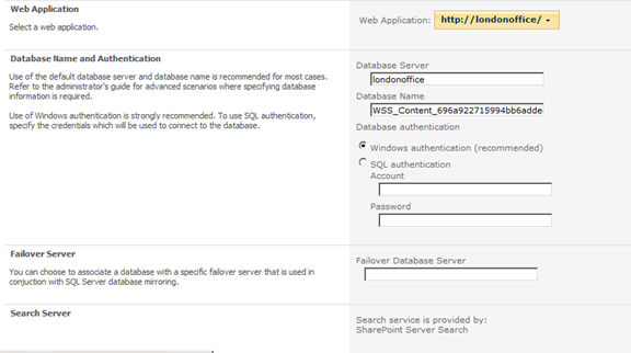 AddContentDatabase