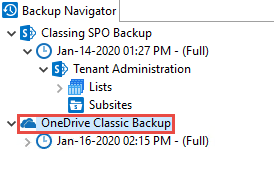 update onedrive classic backup 1