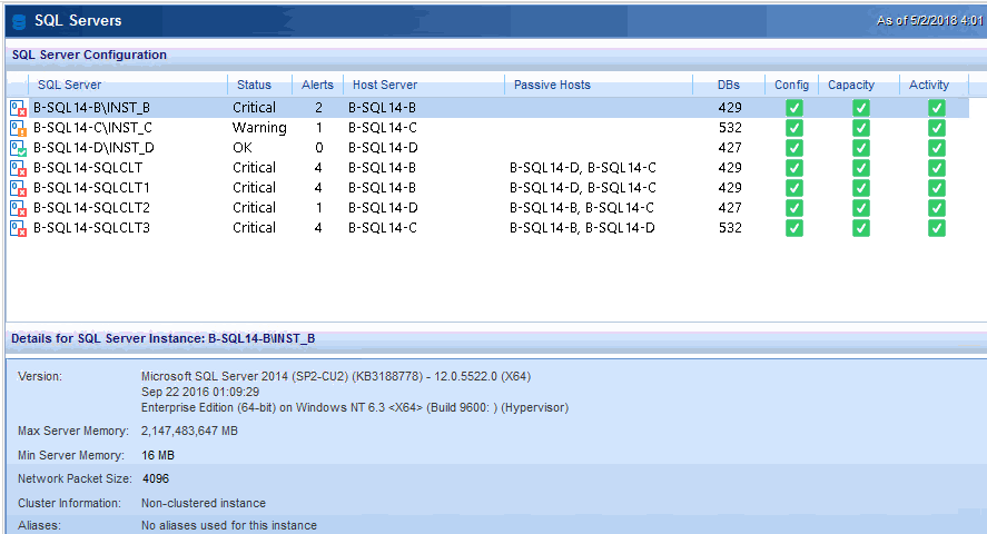 SQL Server Configuration