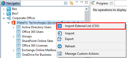 administrator import external lists1
