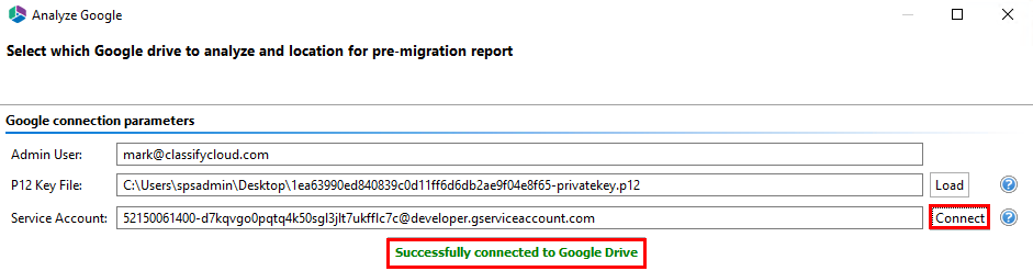 Analyze google drive2
