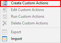Administrator Quick and Custom Actions6