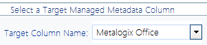 Create Managed Medtday TARGET COLUMN