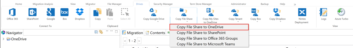 copy fileshare to onedrive 0001