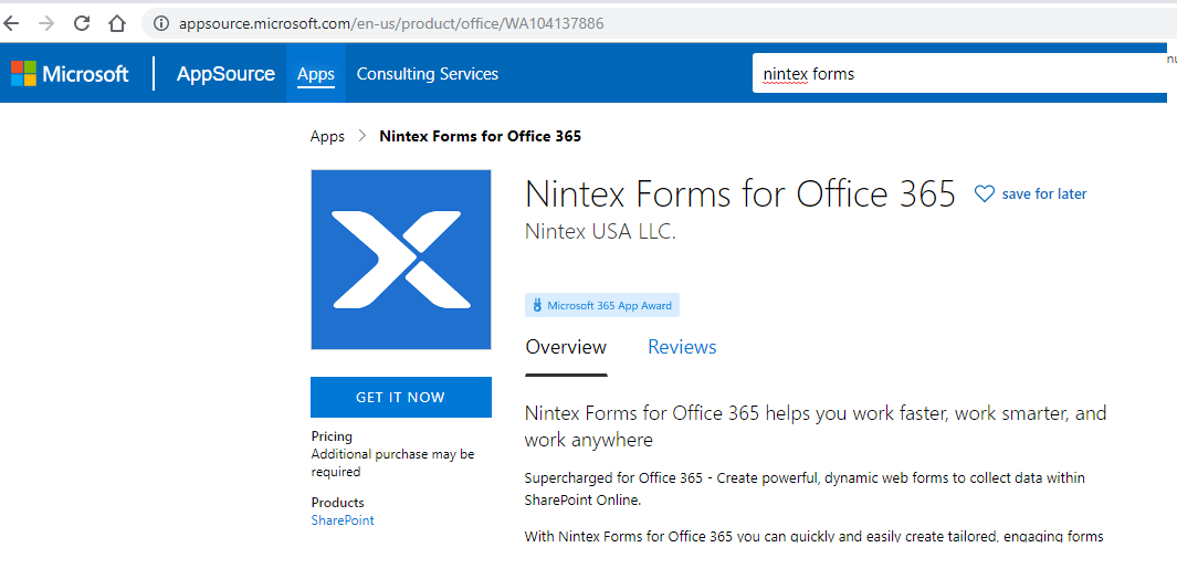 nintex form 1