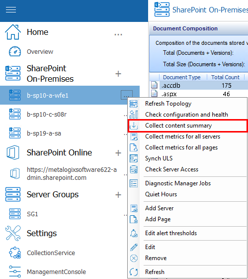 collect content summary new 1