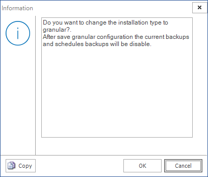 ConfigWizard_160_Granular_InstallationType_Confirmation