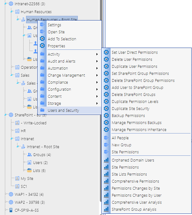 Site Tools