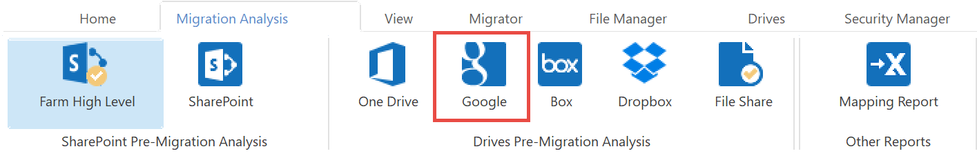 Analyze google drive3