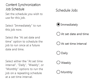Configure Content Synchronization6