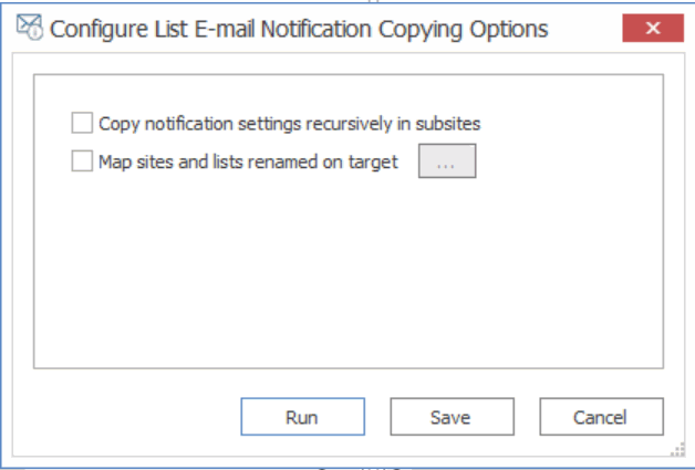 Configure Email Notification Settings