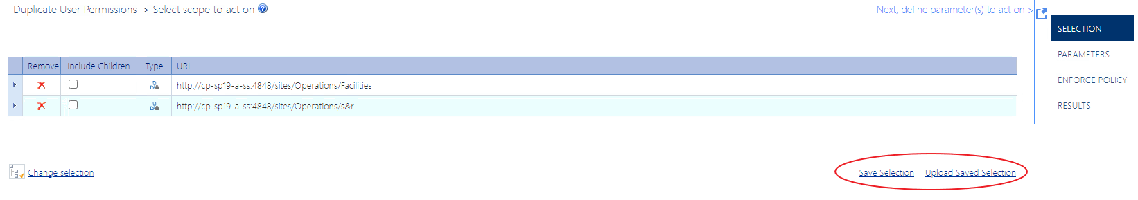 Evaluation Guide DUP PERMISSIONS