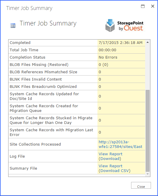 BLOB Health Analyzer