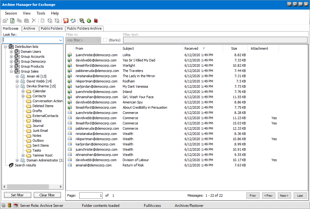 Metalogix Archive Manager for Exchange 8.7 - PST Importer Guide