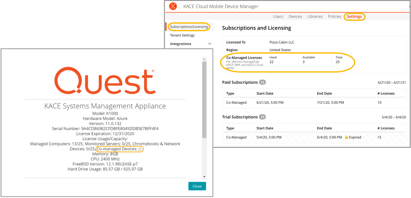 KACE Unified Endpoint Manager 11.1 Getting Started Guide