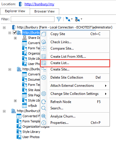 Creating a Document Library 1