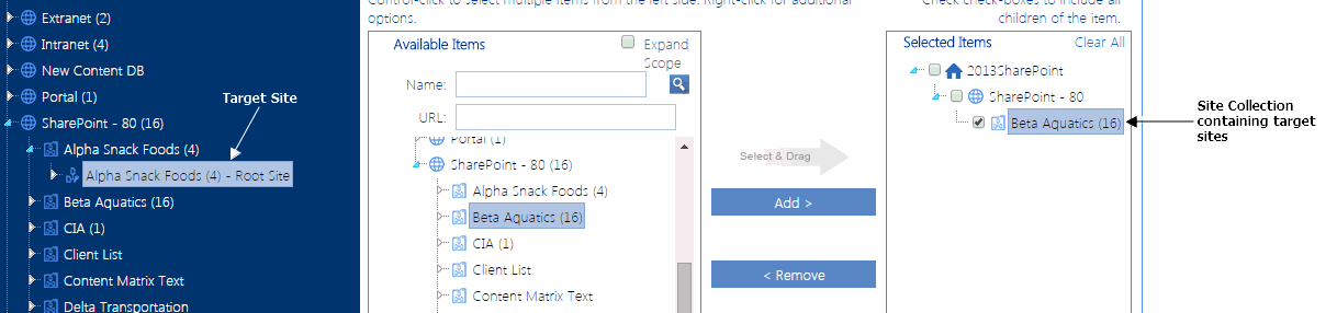 Duplicate Workflow TARGET SC