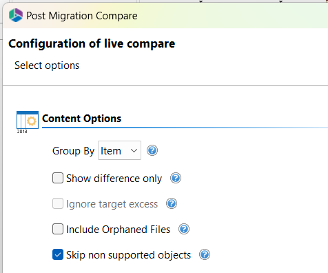 GSD to SPO Live Compare