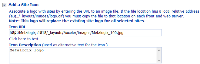 Set Site Properties