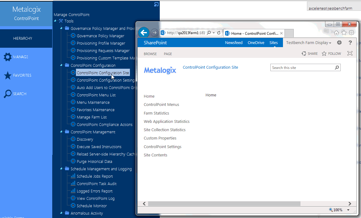 ControlPoint Configuration OPEN 2